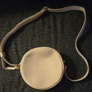 Portland Leather Cream Crossbody Bag